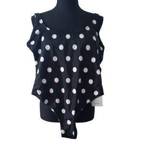 Ashley Graham - Bathing Suit - Polka Dots